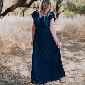 NWT Pacifica Pleated Maxi